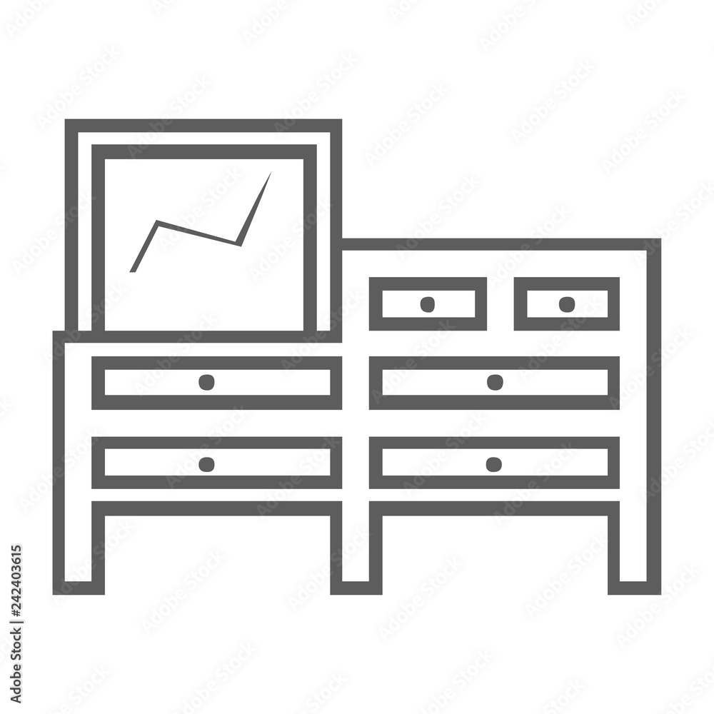 cupboard icon. Elements of furniture icon. Premium quality graphic design. Signs, outline symbols collection icon for websites, web design, mobile app, info graphic on white background cupboard icon. Elements of furniture icon. Premium quality graphic design. Signs, outline symbols collection icon for websites, web design, mobile app, info graphic on white background