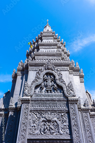 sculpture at Wat Preah Prom Rath