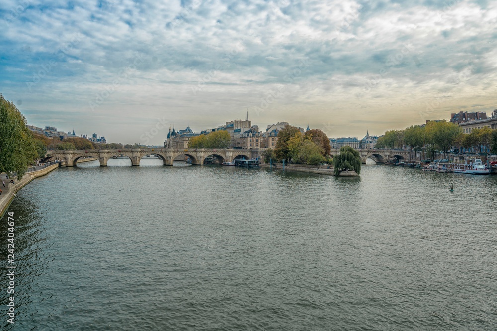 The Seine river, Paris