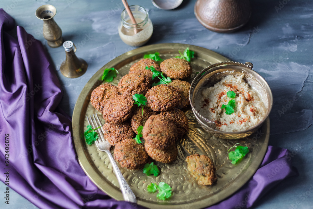 falafel is a mediterrean delicacy