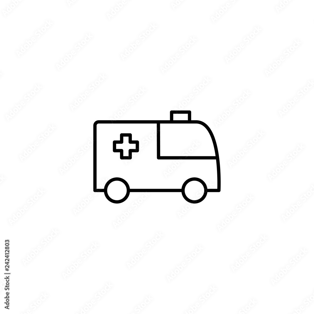 ambulance icon vector ambulance icon vector