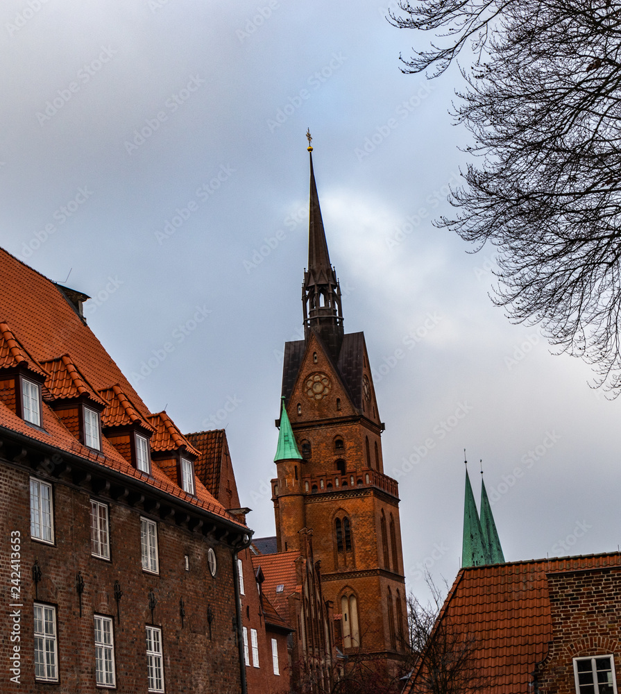 Fototapeta premium Propsteikirche Lübeck