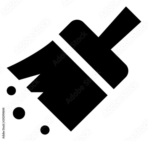 Dust Broom Sweeping Dirt Icon