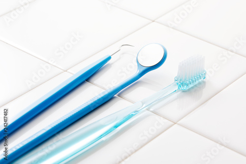                                                 Toothbrush and dental care image