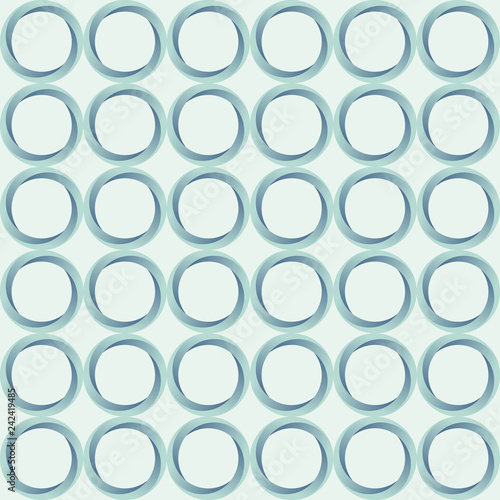 Abstract seamless pattern of circles.