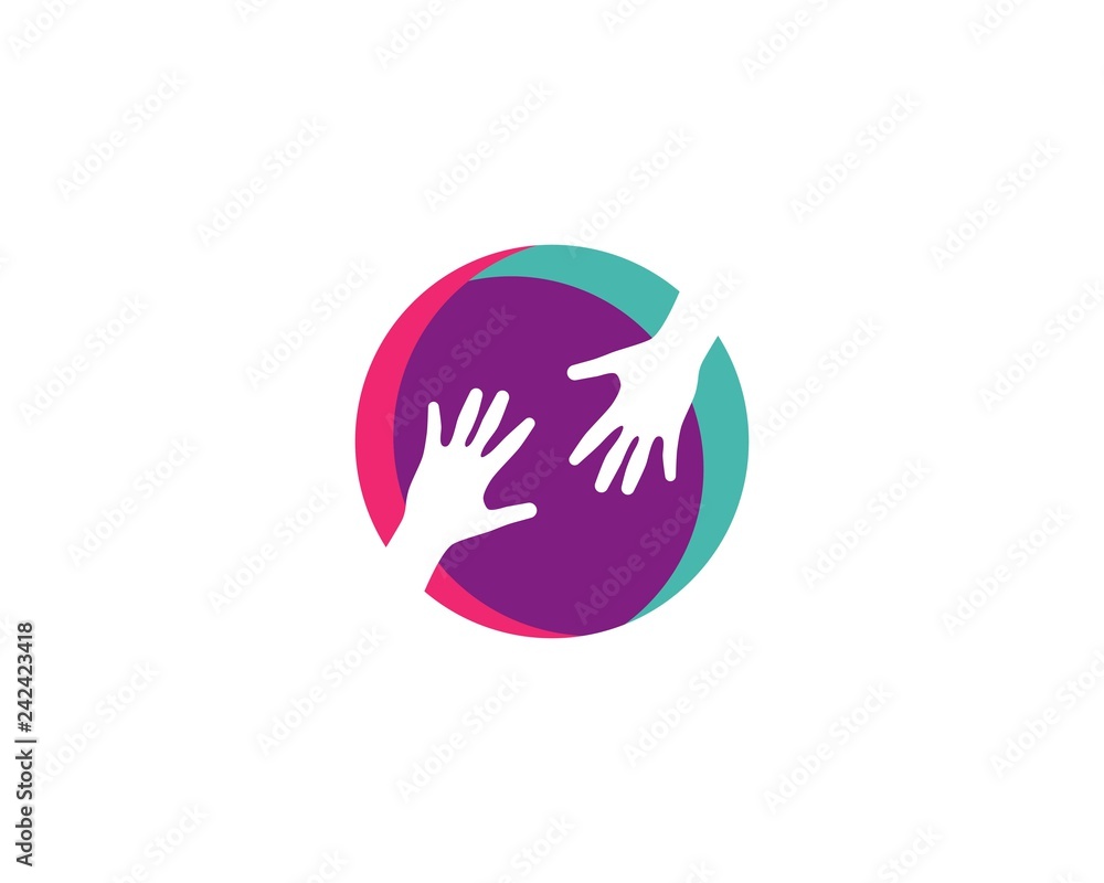 Hand Care Logo Template Hand Care Logo Template