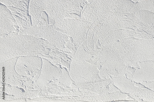 塗りムラのある白壁
