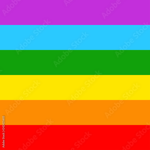 Flag of LGBT ommunity colors