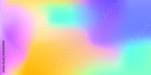 Abstract blurred vector gradient background. Colorful template for  wallpaper, banner, flyer. Easy editable, empty copy space for text logo and design