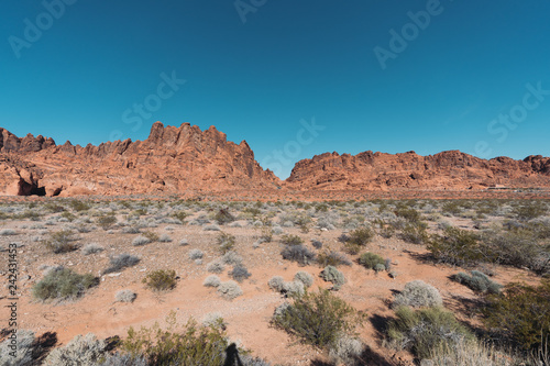 American Southwest Landscape Striations Rock Sediment Canyon