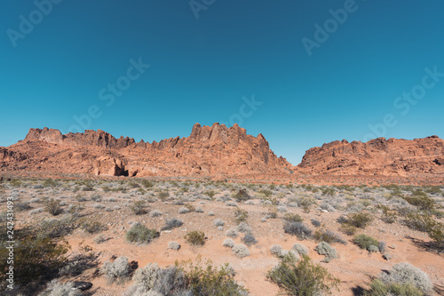 American Southwest Landscape Striations Rock Sediment Canyon