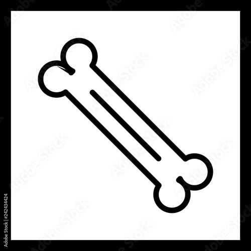 Vector Bone Icon