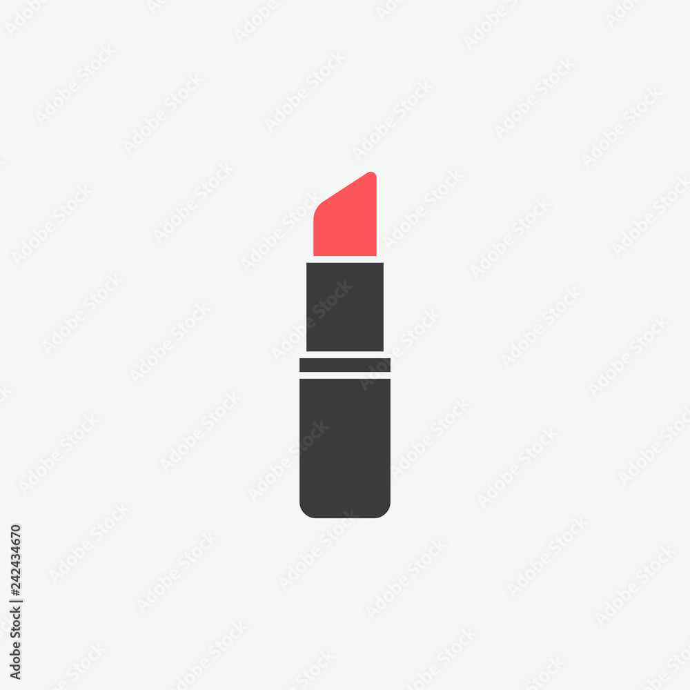 Lipstick Vector Icon Stock Vector | Adobe Stock