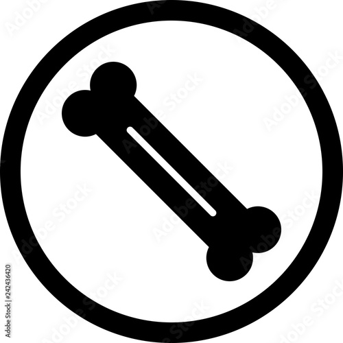 Vector Bone Icon