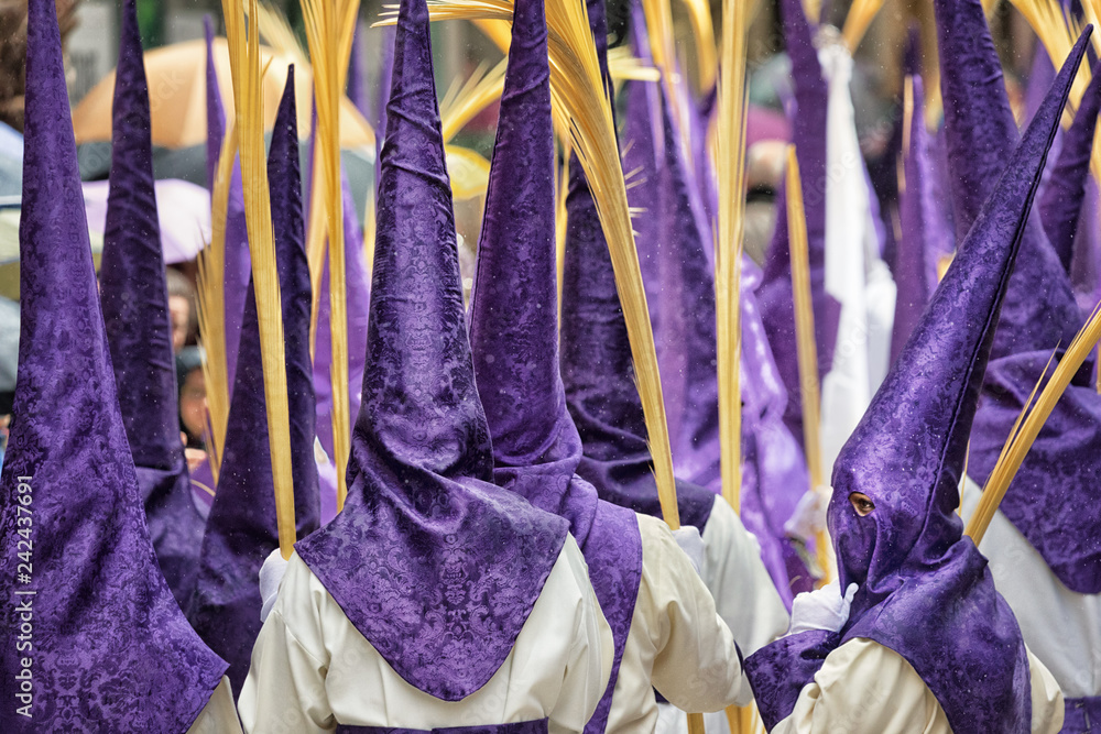 Fototapeta premium Semana Santa, Málaga, España