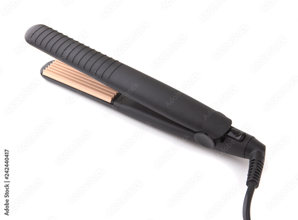 Hair straightener isolated Hair straightener isolated