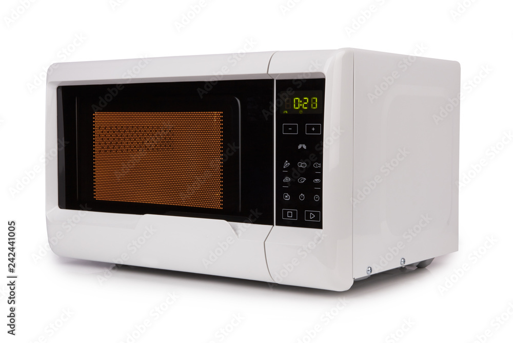 Obraz premium closed microwave isolated
