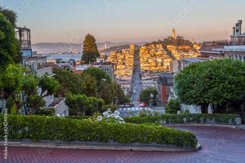 Lombard Street in San Francisco
