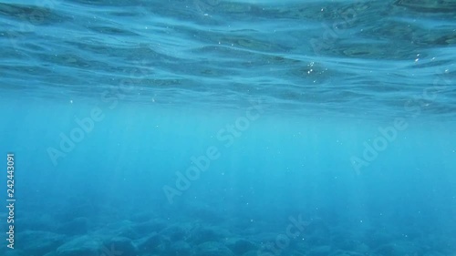 Wallpaper Mural Underwater ripples and ocean floor Torontodigital.ca