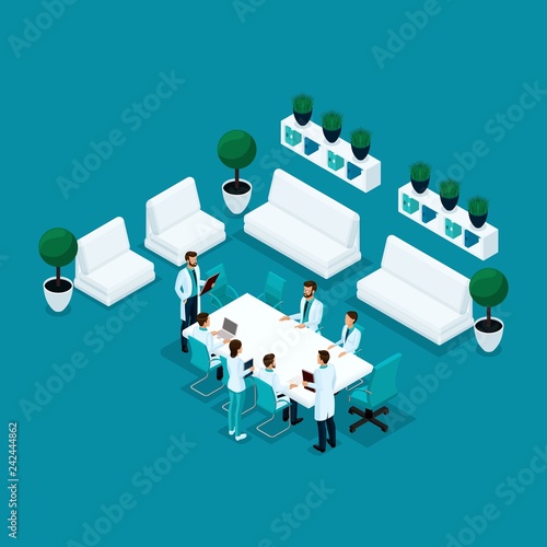 Isometric Cabinet Hospital Front View