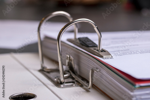 Close-up Photo Of File Folder With Documents photo