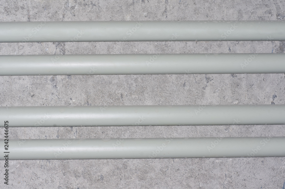 Fototapeta premium Water plastic pipes