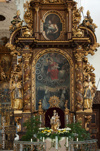 Rosenkranzaltar im Münster in Obermarchtal © Eberhard