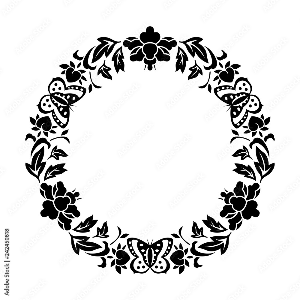 Round Rippen Design Round Design Clipart
