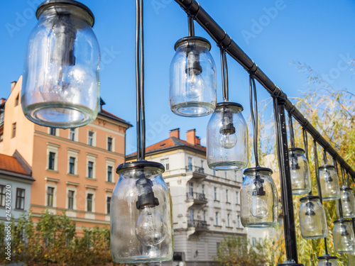 Riverside of Ljubljana photo