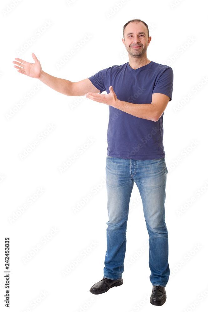 showing gesture showing gesture