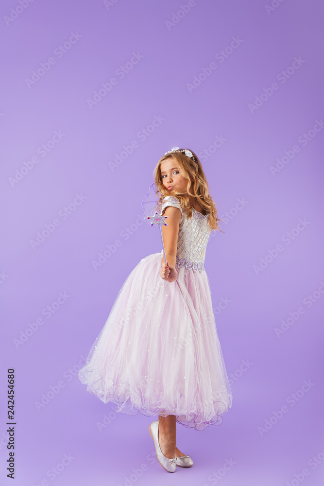 Full length portrait of a smiling pretty girl Full length portrait of a smiling pretty girl