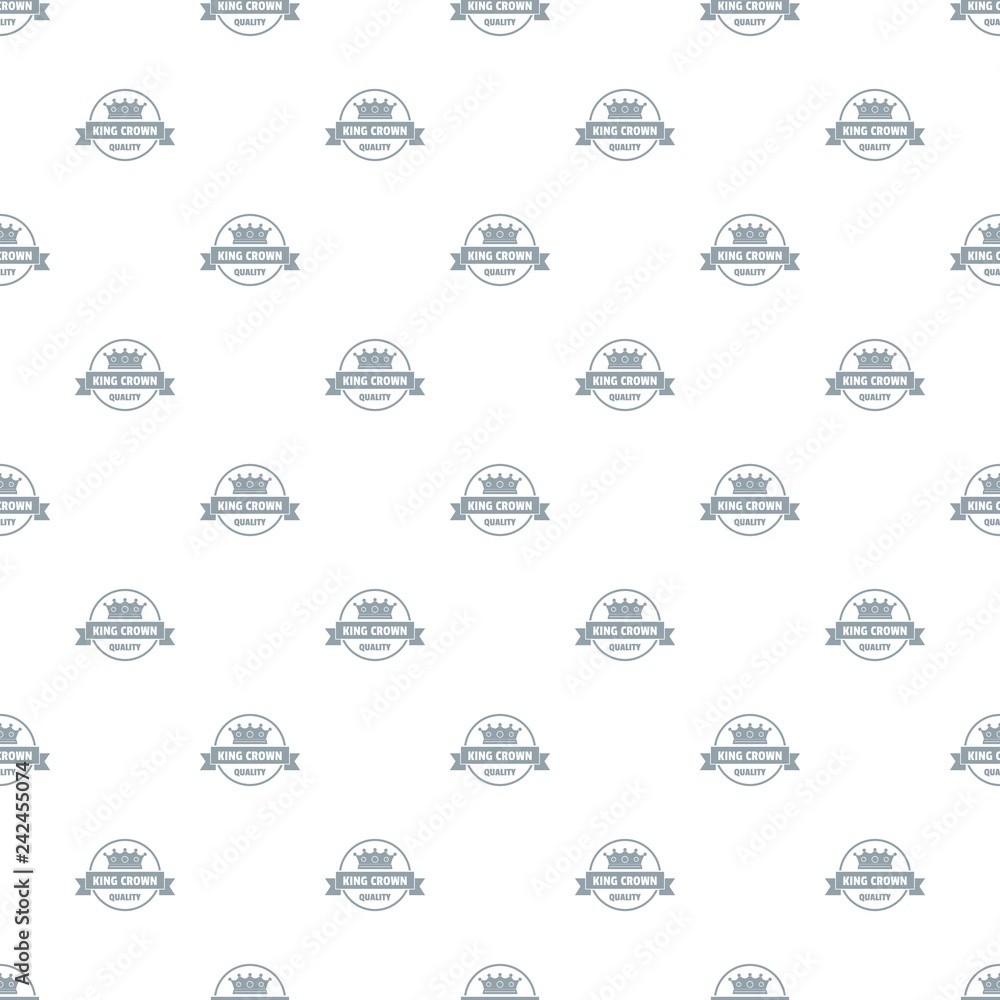 Crown award pattern vector seamless repeat for any web design Crown award pattern vector seamless repeat for any web design