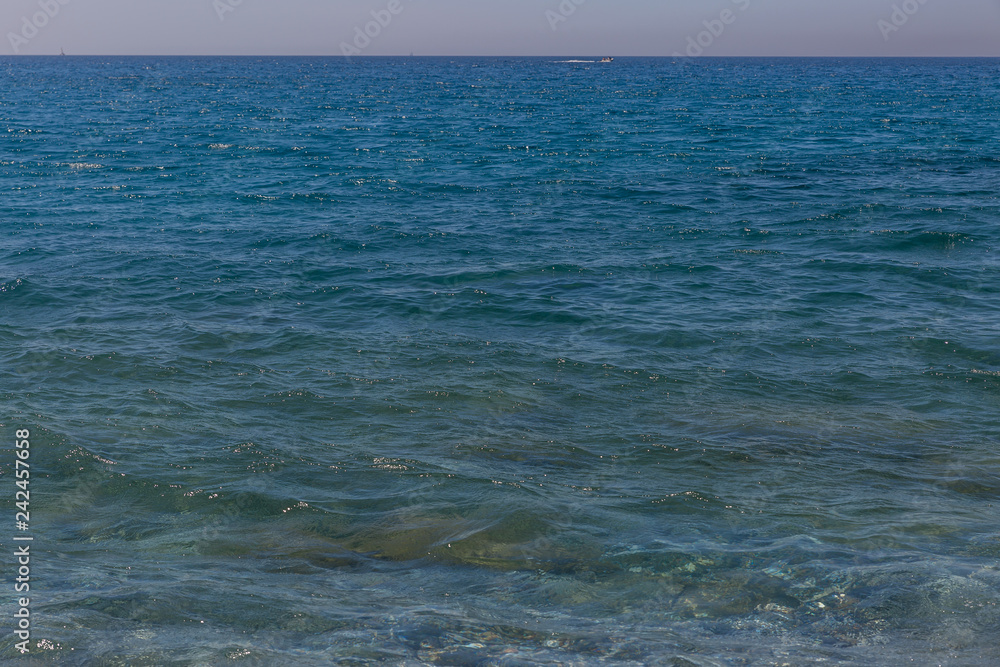 Crystal sea water background Crystal sea water background