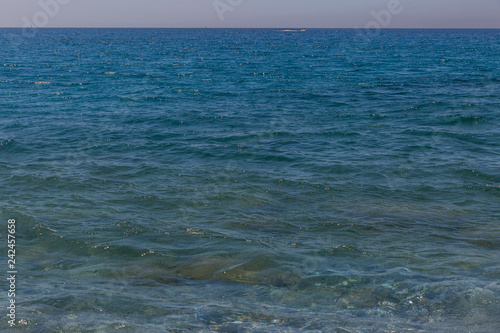 Crystal sea water background