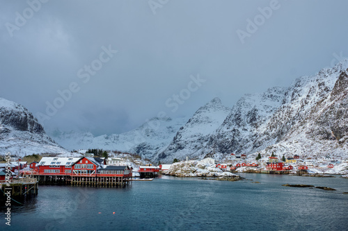 "A" village on Lofoten Islands, Norway © Dmitry Rukhlenko