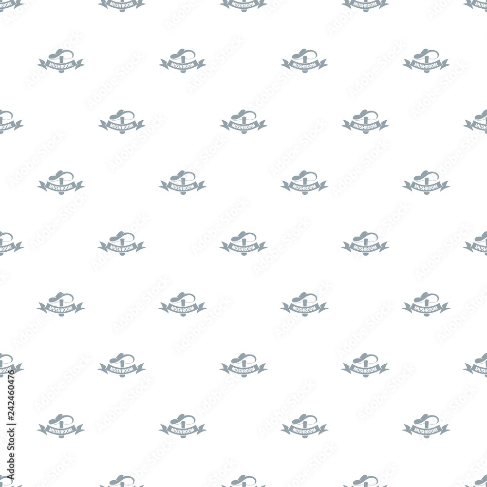 Mushroom product pattern vector seamless repeat for any web design Mushroom product pattern vector seamless repeat for any web design
