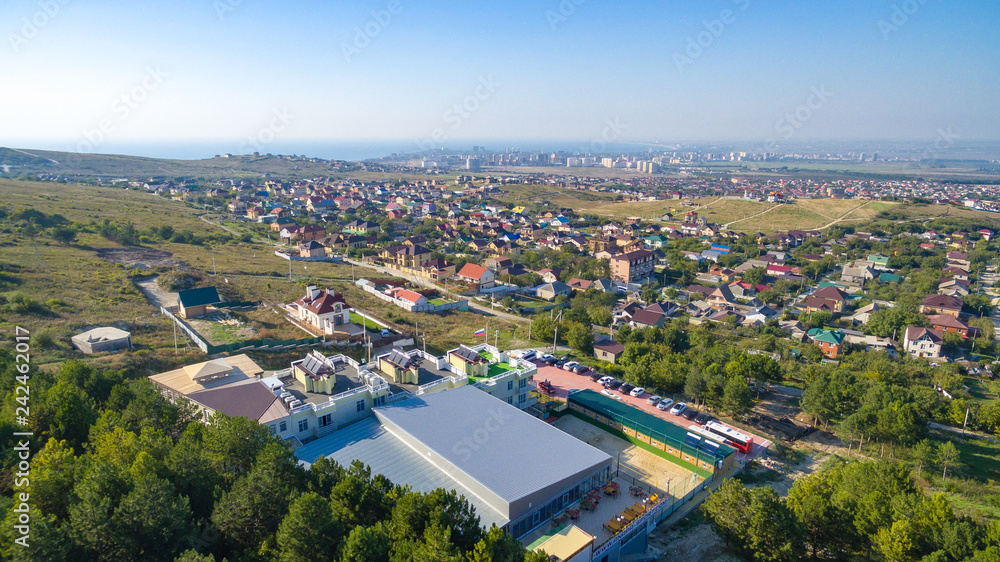 view on the city