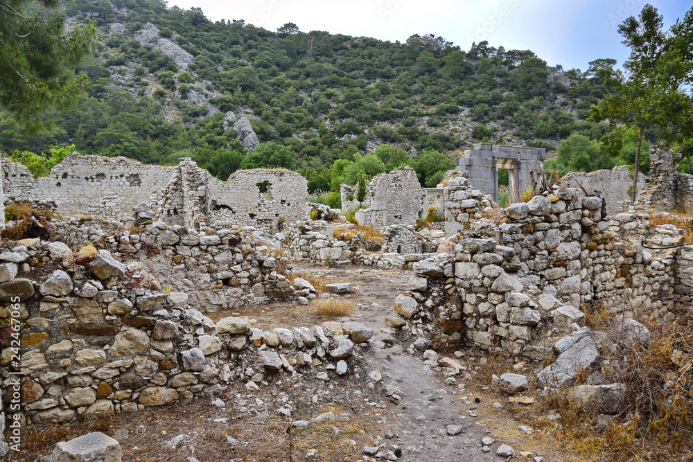Ruins of the ancient city