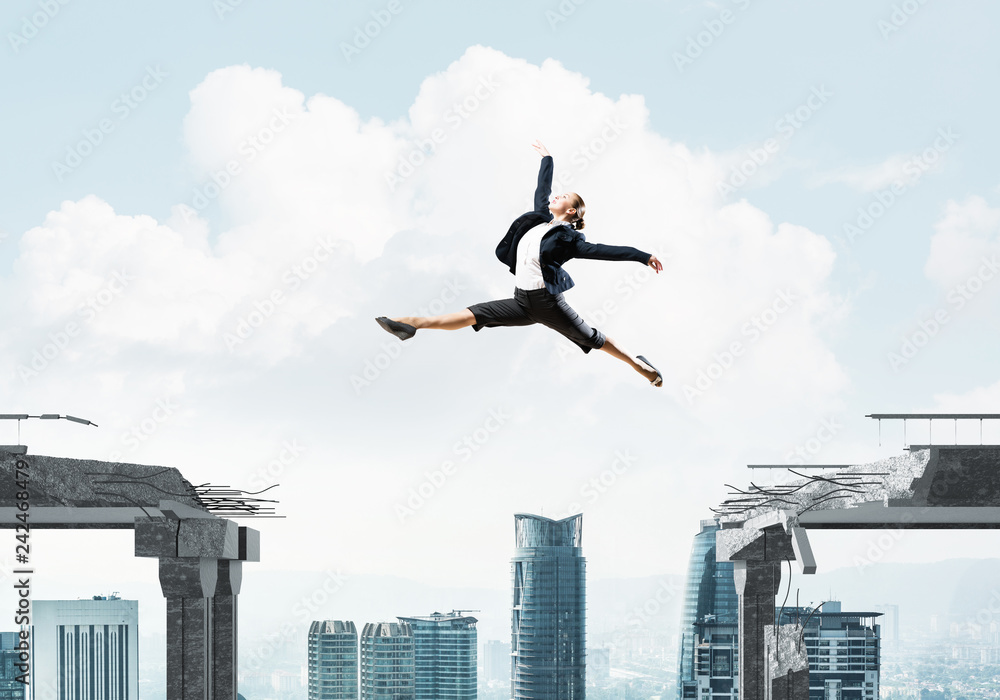 Problem and difficulties overcoming concept.