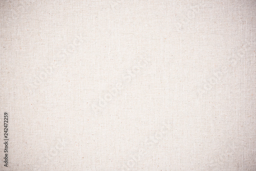 Empty white cotton kitchen linen or cloth