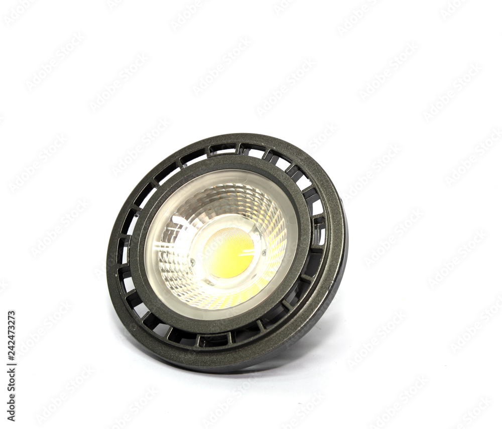 LED lights bulb isolated on white background LED lights bulb isolated on white background