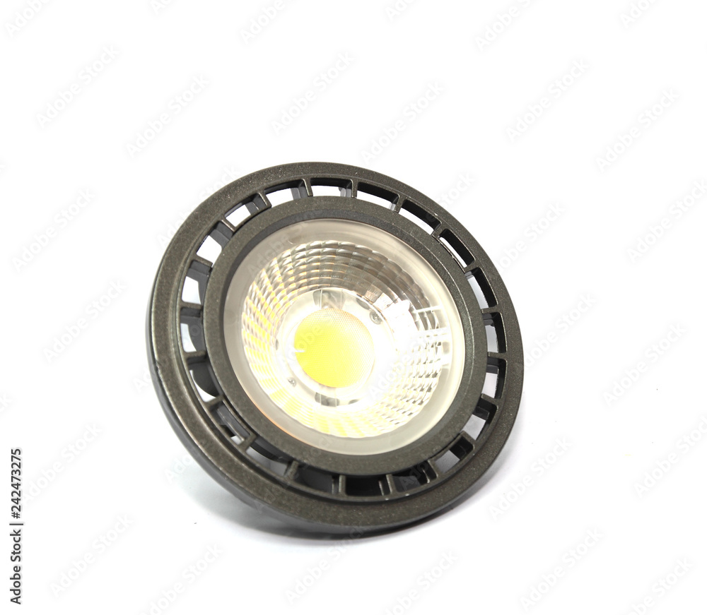 LED lights bulb isolated on white background LED lights bulb isolated on white background