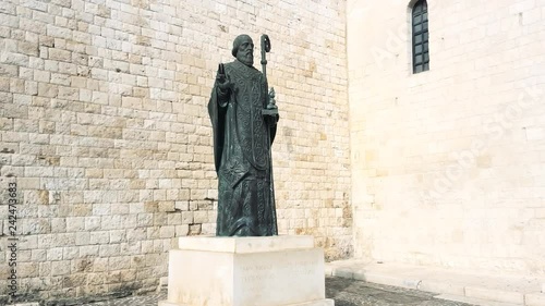 Statue of Saint Nikola, Bari Italy