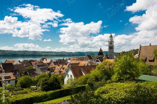 Local view, Uberlingen, Lake Constance, Baden-Wurttemberg, Germany, Europe photo