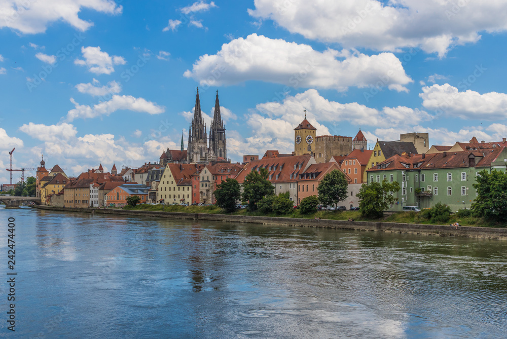 Regensburg, Germany - 4th biggest city of Bavaria, and divided in two halves by the Danube, Regensburg is a UNESCO World Heritage Site due to its wonderful medieval architecture