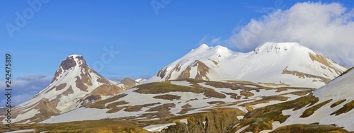 Mount Loomundur Fannborg and Snaekollur, Kerlingarfjoll, Suourland, Iceland, Europe photo