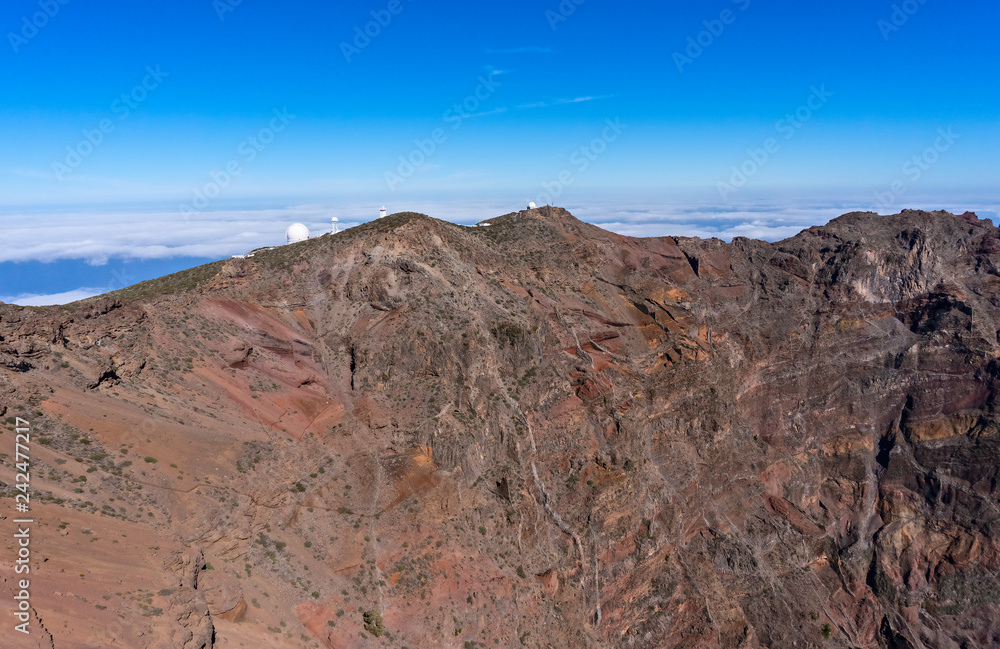 Roque de los Muchachos auf La Palma Roque de los Muchachos auf La Palma