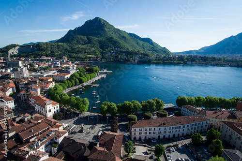 Vista dal campanile di Lecco