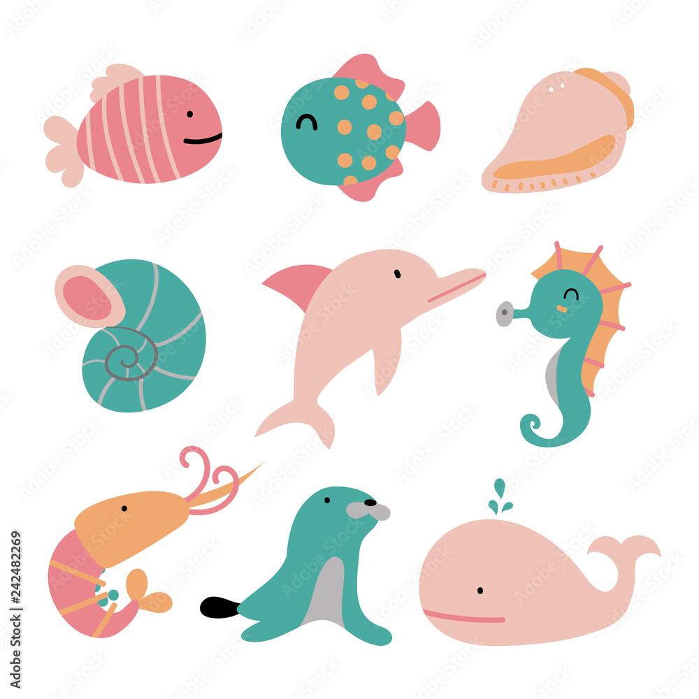 wildlife vector collection design wildlife vector collection design