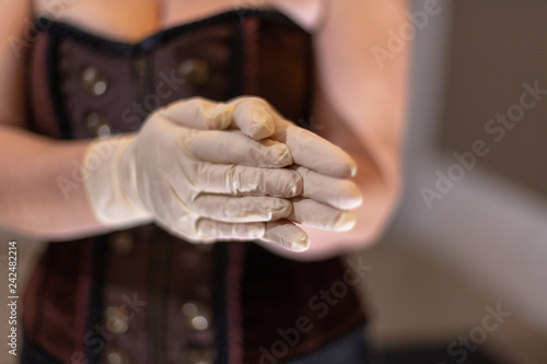 Fetisch Fisting Handschuhe latex